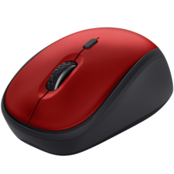 Trust Yvi+ Mini Mouse sem fio silencioso/ Até 1600 DPI/ Vermelho TRUST - 1