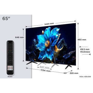 TCL - QLED Smart TV 65P7K TCL - 2