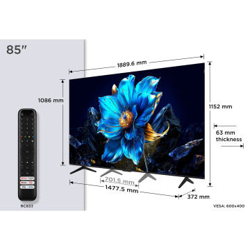 TCL - QLED Smart TV 85P7K TCL - 2