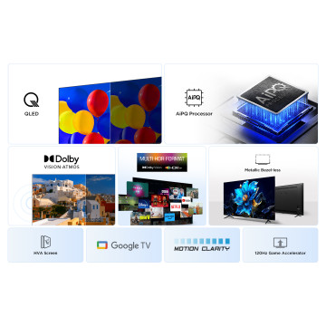 TCL - QLED Smart TV 43P7K TCL - 4