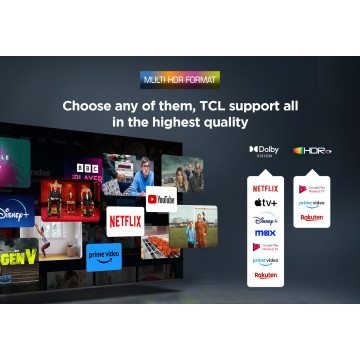 TCL - QLED Smart TV 43P7K TCL - 8