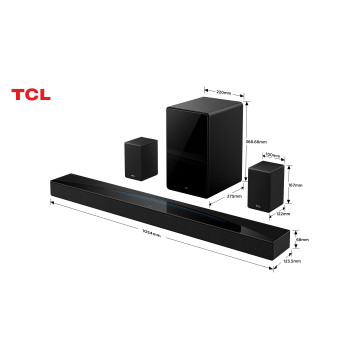 TCL - Soundbar 7.1.4 Q85HE TCL - 10