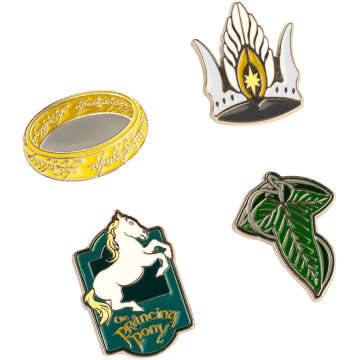Conjunto de 4 pins do Senhor dos Anéis  - 1