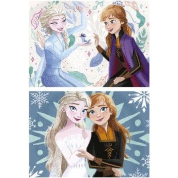EDUCA - Puzzle 2x20 Frozen 19736  - 2