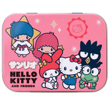 Caixa de Band-Aid de Metal Hello Kitty & Friends  - 1