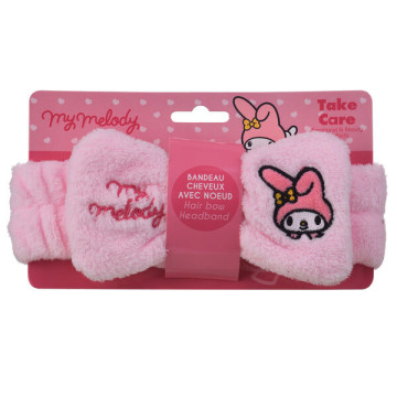 Faixa de cabeça para cuidados com a pele Hello Kitty My Melody  - 1