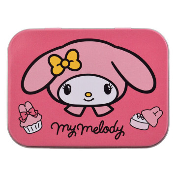 Caixa de metal para band-aids Hello Kitty My Melody  - 1