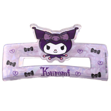 Grampo de cabelo premium Kuromi Hello Kitty  - 1