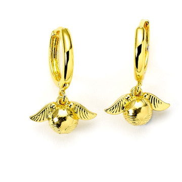 Brincos Pomo de Ouro Harry Potter  - 1
