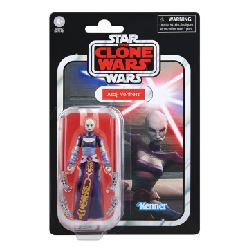 Asajj Ventress Figura The Clone Wars Star Wars 9,5 cm HASBRO - 1