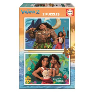 EDUCA - Puzzle 2x48 Vaiana 2 20102  - 1