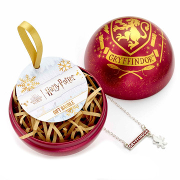 Pingente da Grifinória + Bola de Natal do Harry Potter  - 1