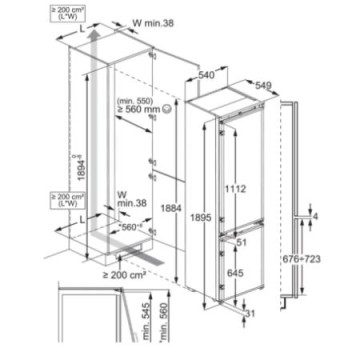 ELECTROLUX - Combinado ENT6MD19S3 ELECTROLUX - 2