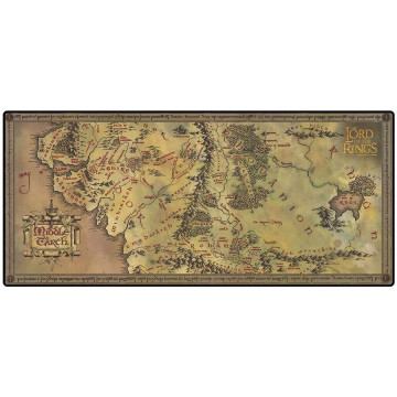 Mouse pad gamer com o mapa do Senhor dos Anéis PYRAMID - 1