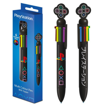 Conjunto de 2 canetas PlayStation multicoloridas PYRAMID - 1