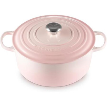 LE CREUSET - Cocotte Signature Redonda 28cm Shell Pink 21177287774430 LE CREUSET - 1