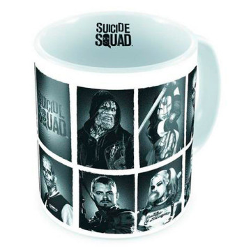Caneca dos personagens do Esquadrão Suicida SD TOYS - 1