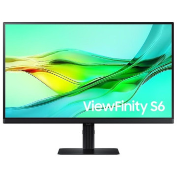Monitor profissional Samsung ViewFinity S6 S32D600EAU 32' QHD, altura ajustável, preto Samsung - 1