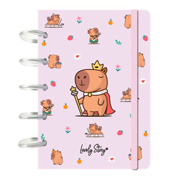 Caderno Majesty Capybara A6  - 1
