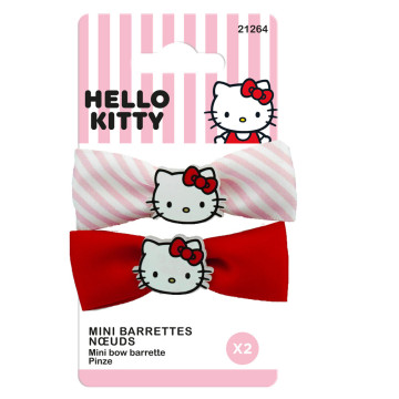 Pacote blister com 2 grampos de cabelo da Hello Kitty SANRIO - 1