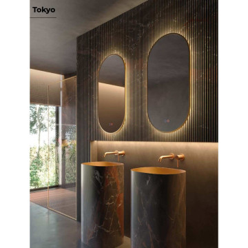 ESP. LEDIMEX BANHEIRO 90X50 TOKYO PRETO M TOKY022-90NG  - 1