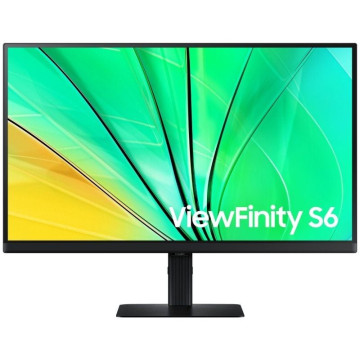 Monitor profissional Samsung ViewFinity S6 S27D600EAU 27' QHD, altura ajustável, preto Samsung - 1