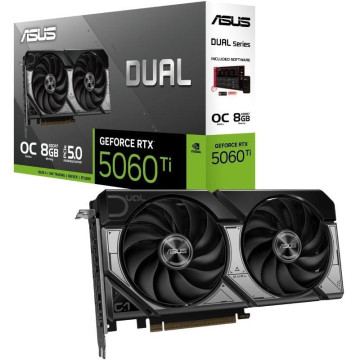 Placa de vídeo Asus Dual GeForce RTX 5060 Ti OC/ 8 GB GDDR7 ASUS - 1