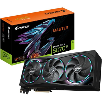 Placa de vídeo Gigabyte AORUS GeForce RTX 5070Ti MASTER 16G/ 16GB GDDR7 GIGABYTE - 1