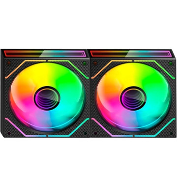 Pacote com 2 ventoinhas Mars Gaming MF-3DPROX2R/ 12 cm/ ARGB Mars Gaming - 1