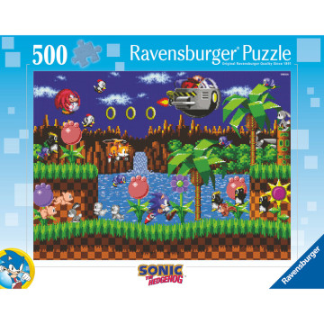 Quebra-cabeça Sonic the Hedgehog 500 peças RAVENSBURGER - 1