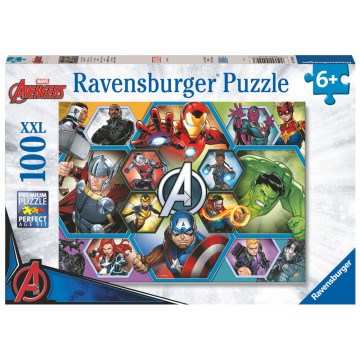 Quebra-cabeça Marvel XXL 100 peças RAVENSBURGER - 1