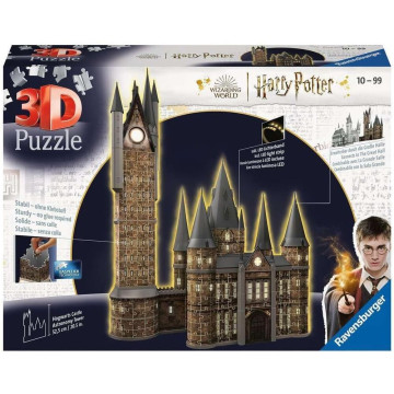 Quebra-cabeça 3D do Castelo de Hogwarts Harry Potter 626 peças RAVENSBURGER - 1
