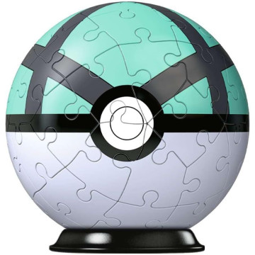 Quebra-cabeça 3D Pokébola Pokémon 54 peças RAVENSBURGER - 1