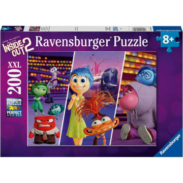 Quebra-cabeça Divertida Mente 2 Disney Pixar XXL 200 peças RAVENSBURGER - 1