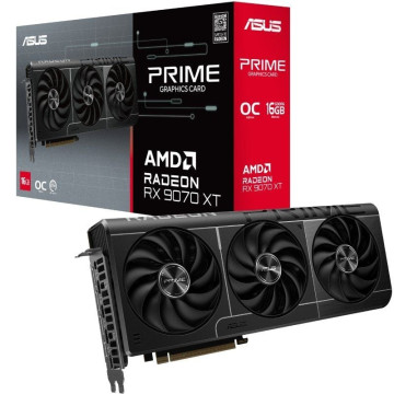 Placa de vídeo Asus Prime Radeon RX 9070 XT OC/ 16 GB GDDR6 ASUS - 1