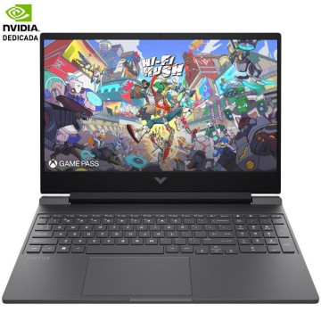 Laptop para jogos HP Victus 15-FB3709NS Ryzen 7 8845HS/ 16 GB/ SSD de 1 TB/ GeForce RTX 4050/ 15,6'/ Sem sistema operacional HP 