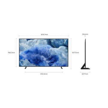 SAMSUNG - QLED Smart TV TQ75Q8FAAUXXC Samsung | Linha Castanha - 4