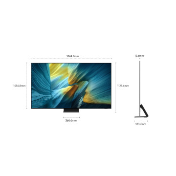SAMSUNG - OLED Smart TV TQ83S95FAEXXC Samsung | Linha Castanha - 6