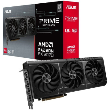 Placa de vídeo Asus Prime Radeon RX 9070 OC Edition/16 GB GDDR6 ASUS - 1