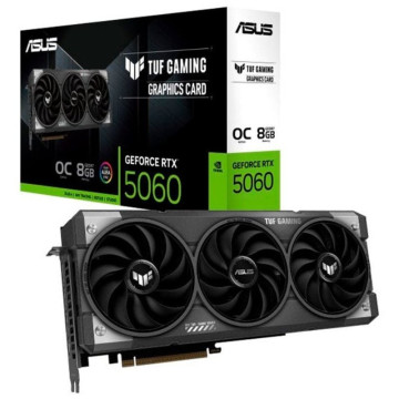 Placa de vídeo Asus TUF Gaming GeForce RTX 5060 OC Edition/8 GB GDDR7 ASUS - 1