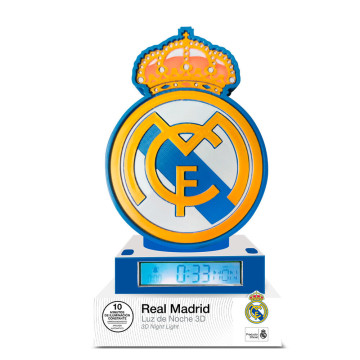 Lâmpada de despertador 3D do Real Madrid KIDS LICENSING - 1