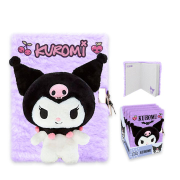 Caderno 3D A5 Kuromi Hello Kitty KIDS LICENSING - 1