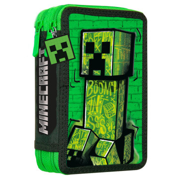 Estojo duplo para lápis Minecraft KIDS LICENSING - 1