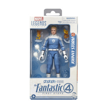 Figura Johnny Storm Quarteto Fantástico Marvel 15cm HASBRO - 1