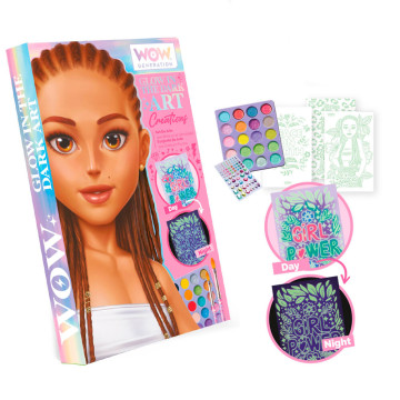 Conjunto de folhas artísticas Wow Generation KIDS LICENSING - 1