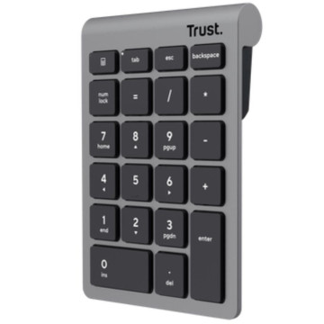Teclado numérico sem fio Trust Xalas/ Prata TRUST - 1