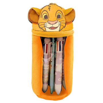 Estojo de pelúcia Disney O Rei Leão Simba KARACTERMANIA - 1