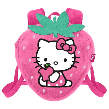 Mochila de Pelúcia Hello Kitty Morango KARACTERMANIA - 1