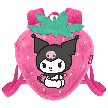 Mochila Kuromi Hello Kitty e Amigos Morango KARACTERMANIA - 1