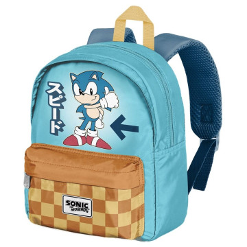 Mochila Sonic the Hedgehog 27cm KARACTERMANIA - 1